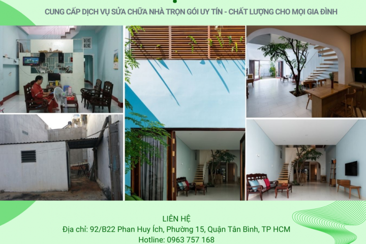 Dịch vụ Sửa Chữa Nhà Cũ Trọn Gói Quận 1