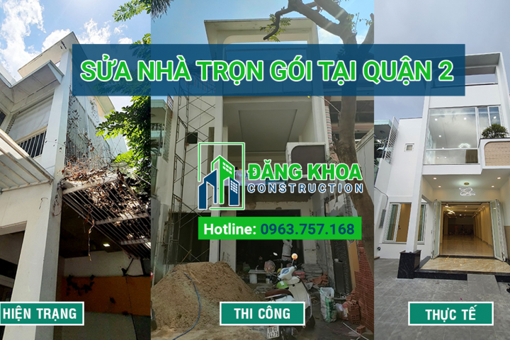 CÔNG TY SỬA NHÀ CHUYÊN NGHIỆP QUẬN 2 TPHCM