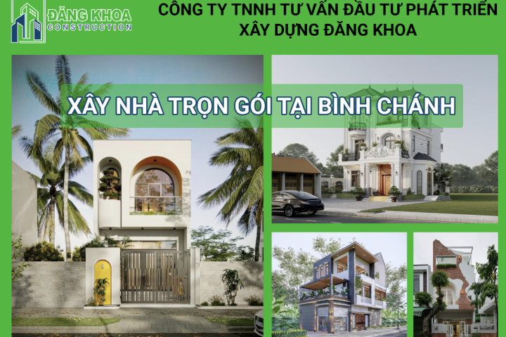 Công Ty Thiết Kế, Xây Dựng Nhà Trọn Gói Huyện Bình Chánh