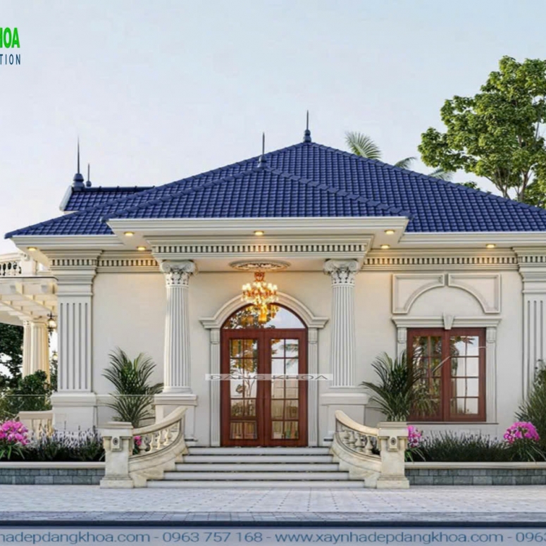 Mẫu Biệt Thự Mái Nhật Tân Cổ Điển Đẹp – Đẳng Cấp Sang Trọng Cho Gia Chủ Yêu Thẩm Mỹ
