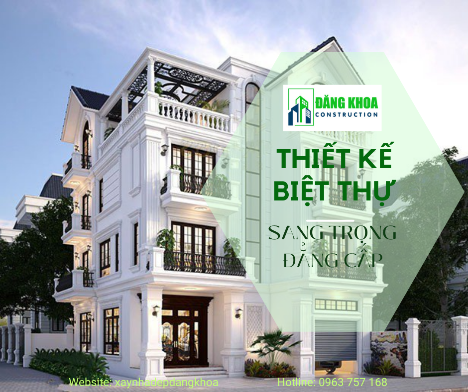 Thiết Kế Biệt Thự 4 Tầng Hiện Đại Mới Nhất Năm 2023 