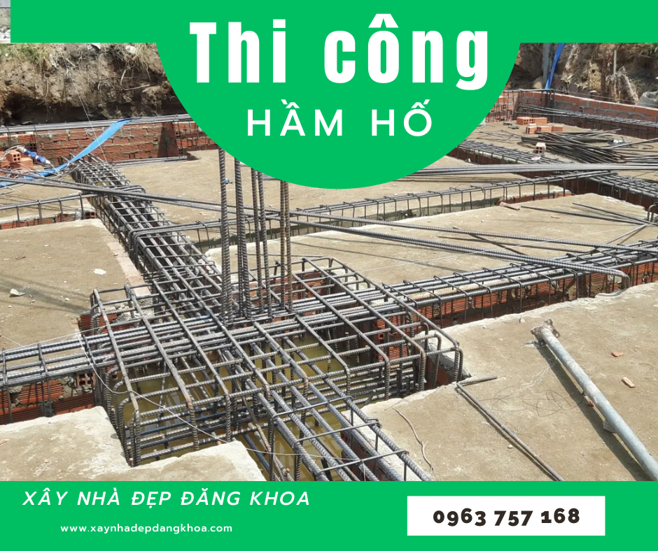 Tổng hợp Các biện pháp thi công hầm nhà phố hiệu quả, đúng kỹ thuật