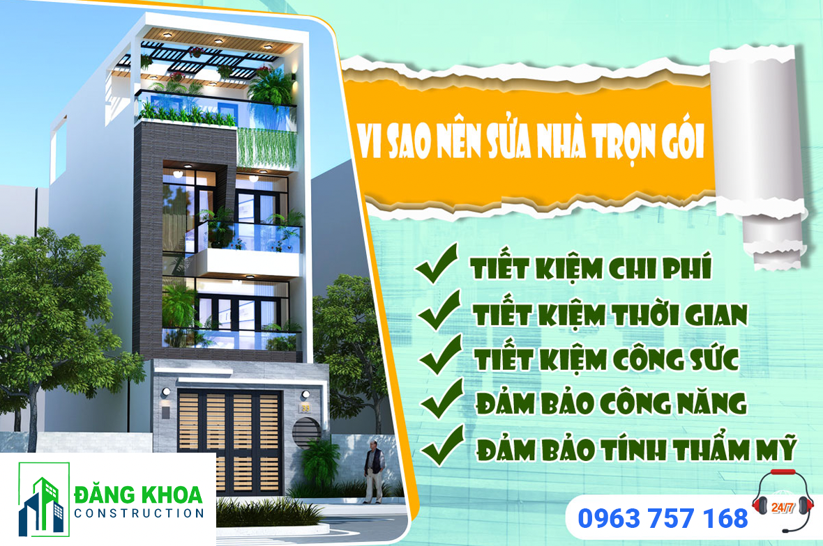 DỊCH VỤ SỬA NHÀ QUẬN 11 TRỌN GÓI