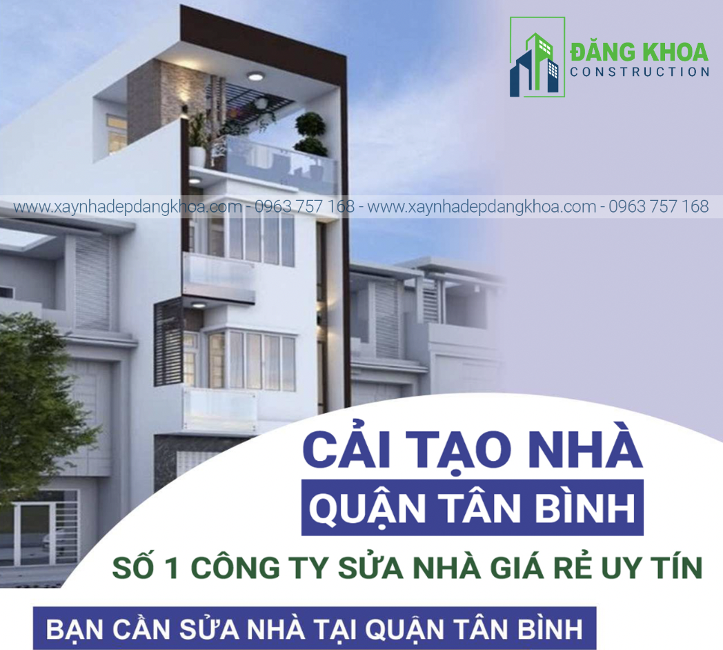 SỬA CHỮA NHÀ QUẬN TÂN BÌNH